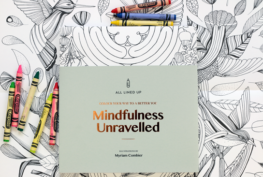 Mindfulness Unravelled - Mindfulness Colouring Poster – All Lined Up