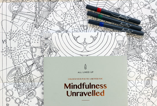 Mindfulness Unravelled - Mindfulness Colouring Poster – All Lined Up